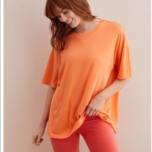 Aerie Distressed Boyfriend Tee